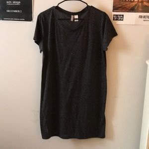 Grey T-shirt dress